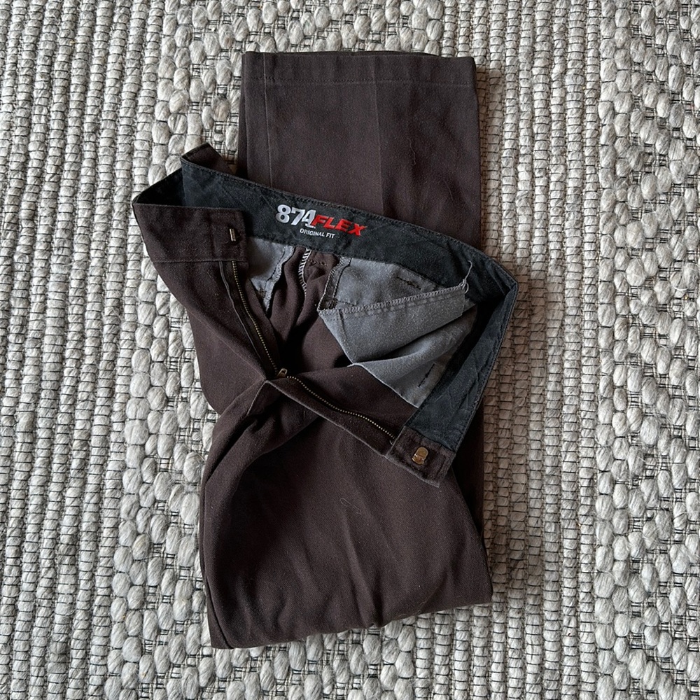 Brown Men’s Dickies Work Pants 30x29